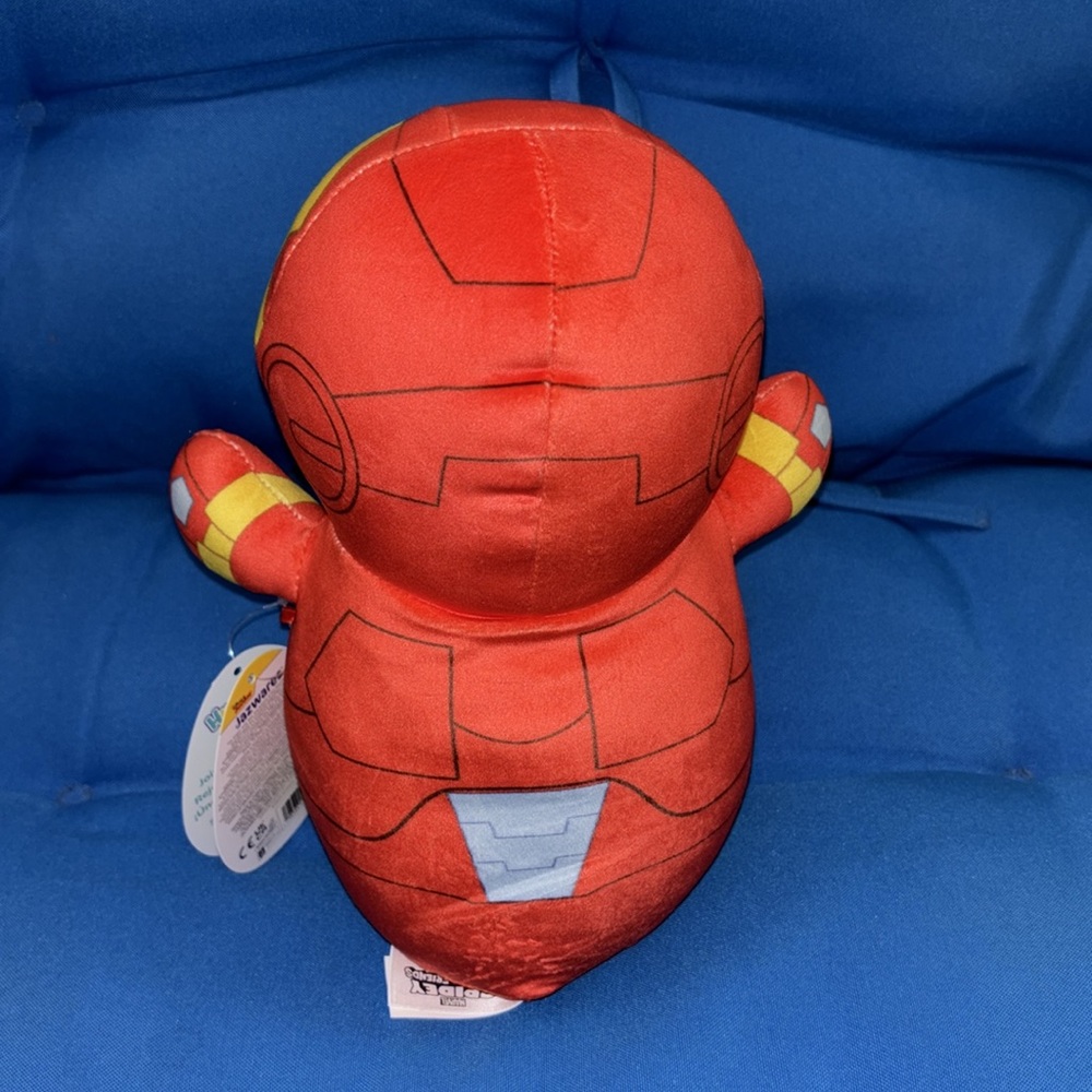 Original SquishMallows Named Ironman Marvel Hug Mees Size 10 “ inch NWTS - Picture 2 of 9